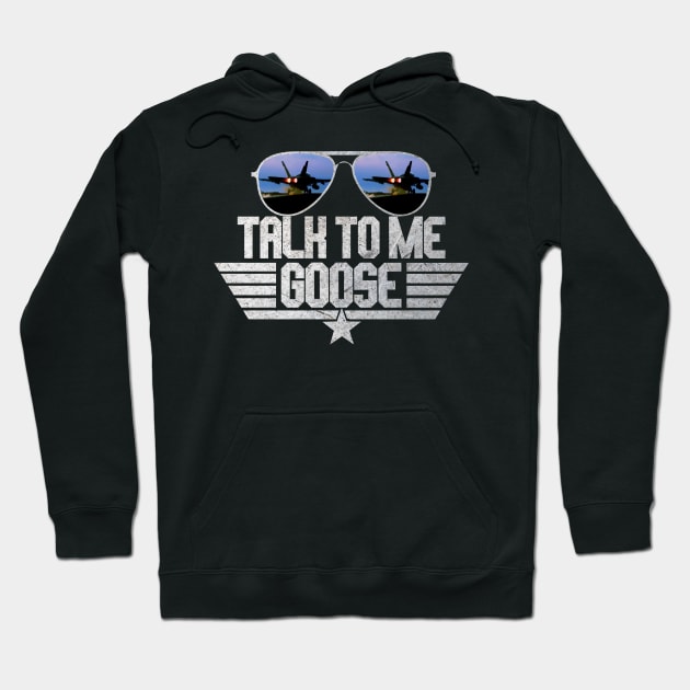 Talk to Me Goose Hoodie by bloatbangbang